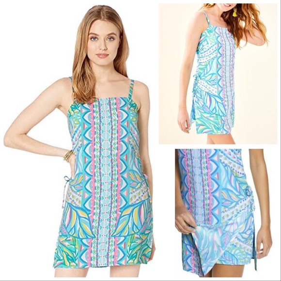 Lilly Pulitzer Pants - Lilly Pulitzer Sahar Romper Dress in Maraca My World Size 0